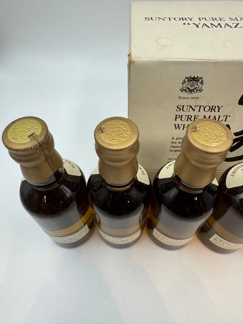 サントリー 山崎 特級 ミニボトル 6本セット 外箱付