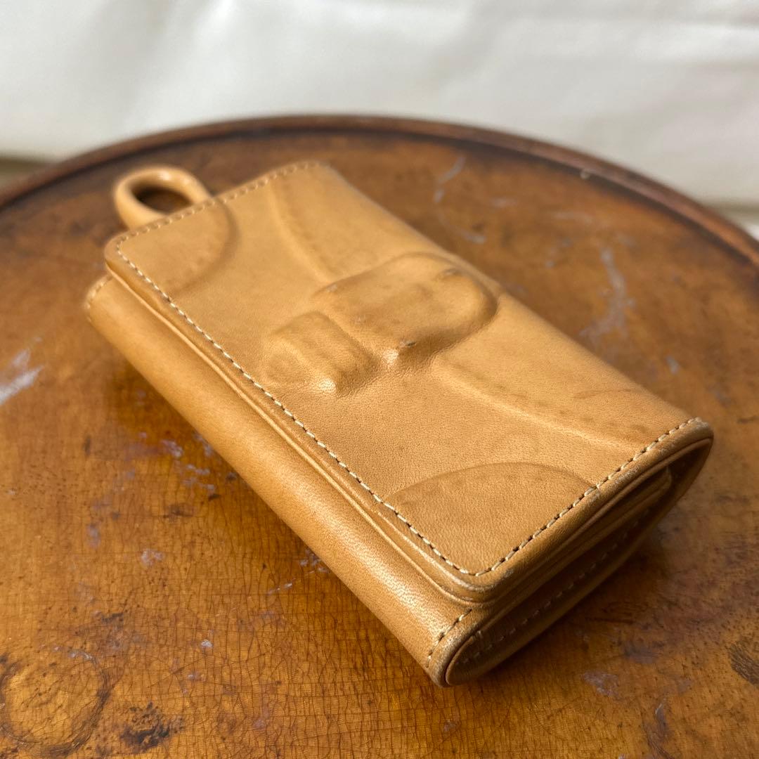 MIHARA YASUHIRO 炙り出しレザーキーケース