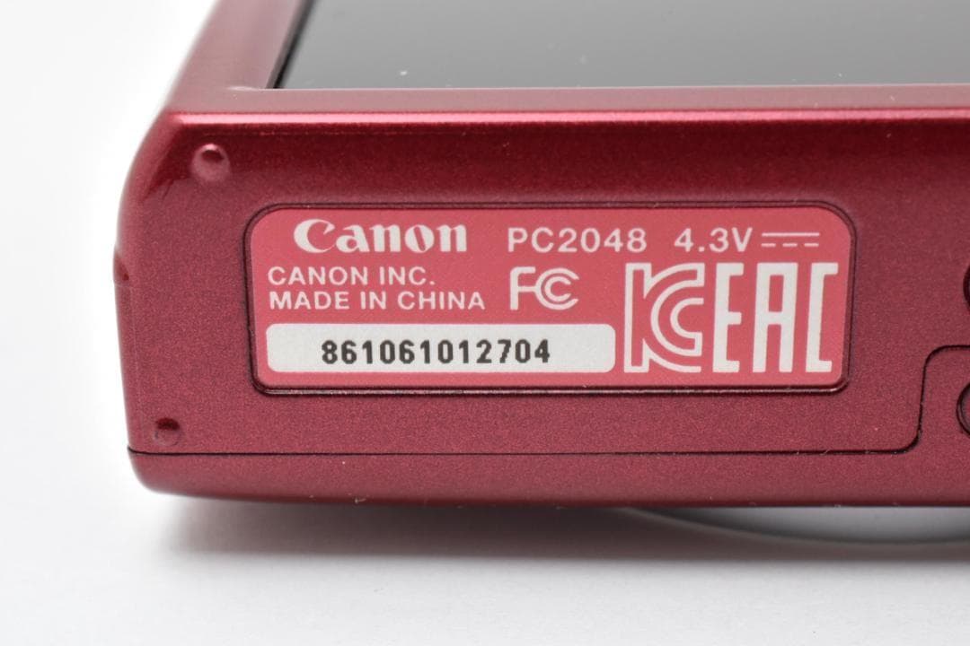 【Antonio rudiger】Canon IXY 120 レッド