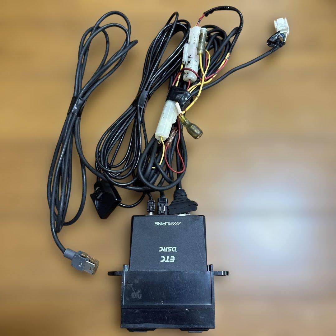ALPINE ETC DSRC 車載器 分離型(ジャンク品)