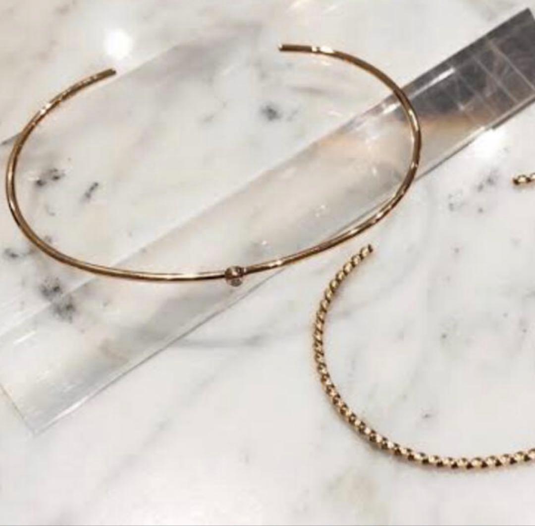 MARIHA❤️マリハ願い星バングル❤️18kダイヤ