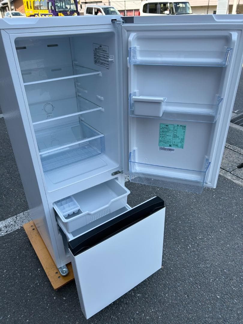 【福岡市限定】冷蔵庫 ハイセンス 2024年 162L【安心の3ヶ月保証】