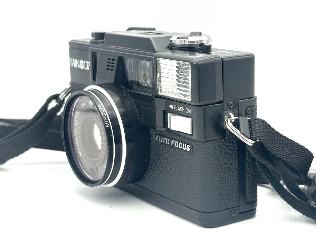 【完動品】MINOLTA HI-MATIC AF-D フィルムカメラ 動作確認済