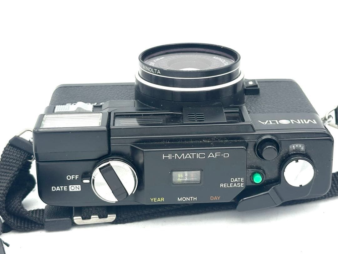 【完動品】MINOLTA HI-MATIC AF-D フィルムカメラ 動作確認済
