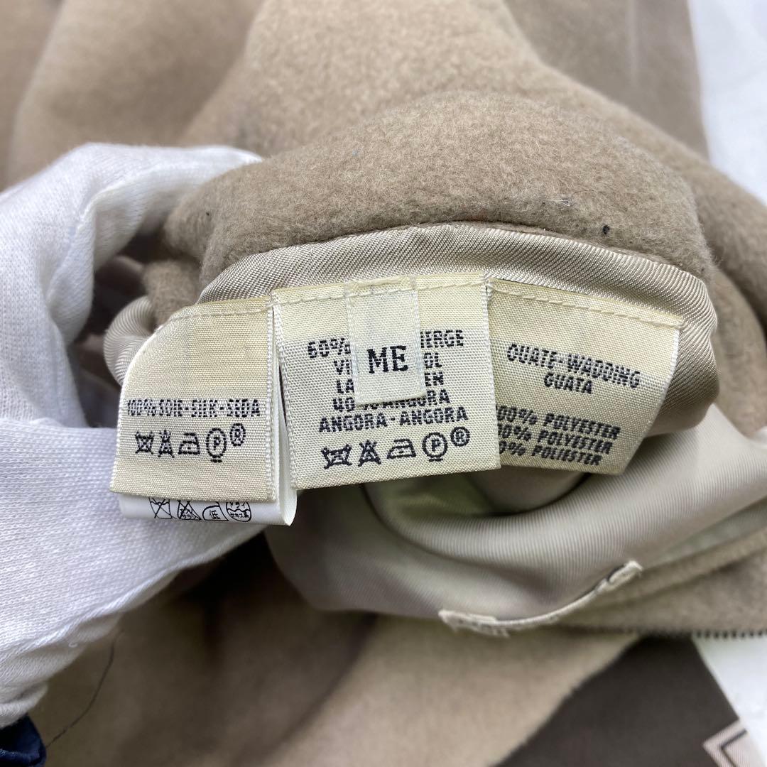 エルメス シルクブルゾン マルジェラ期 総柄 馬車 リバーシブル ハーフコート