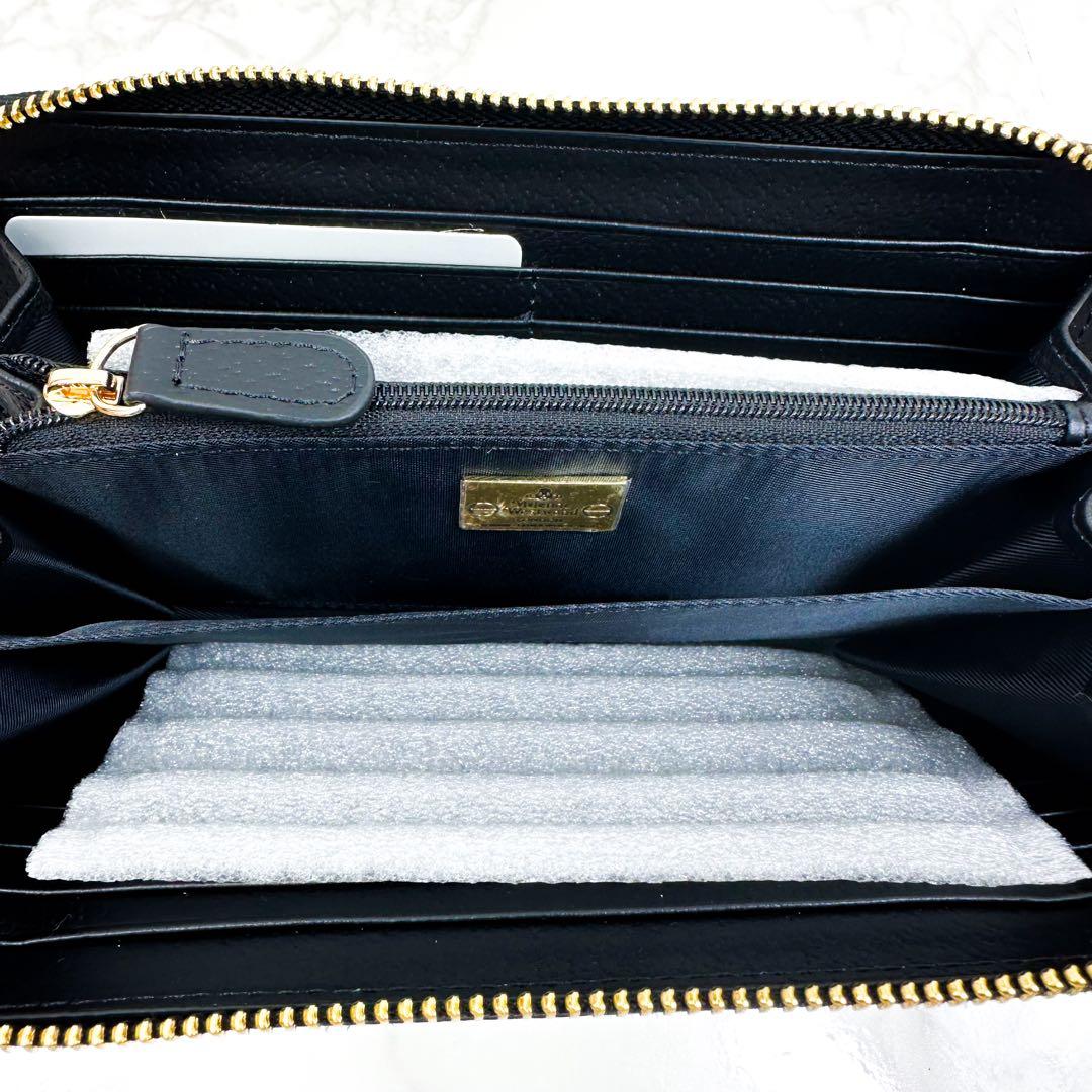 ヴィヴィアンウエストウッド　長財布　黒