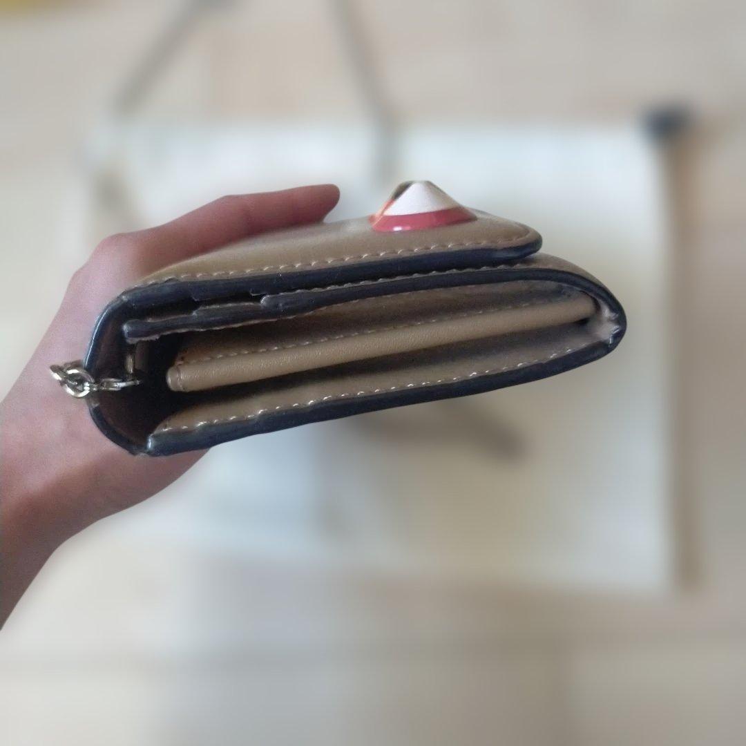 FENDI チェーンウォレット スタッズ 長財布