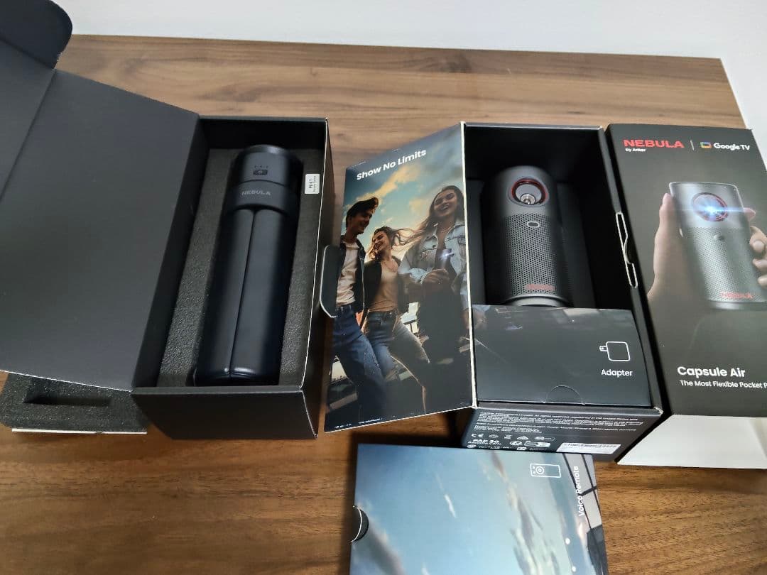 プロジェクター NEBULA Capsule Air & Power Bank Tripod