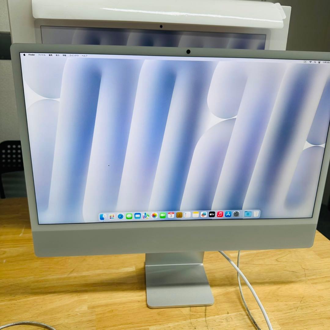 iMac 24インチ M4 24GB 512GB 8コア 8コア GPU