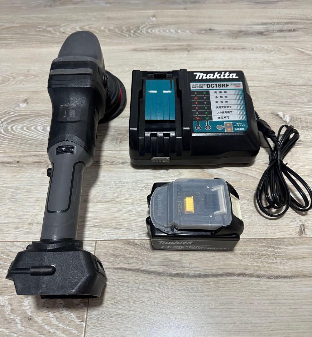 キョペスポリッシャー ・マキタ充電器・バッテリーセット。