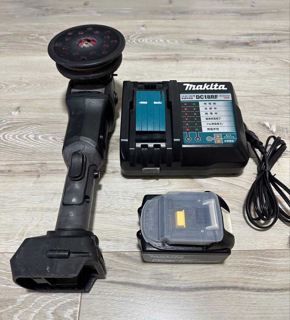 キョペスポリッシャー ・マキタ充電器・バッテリーセット。
