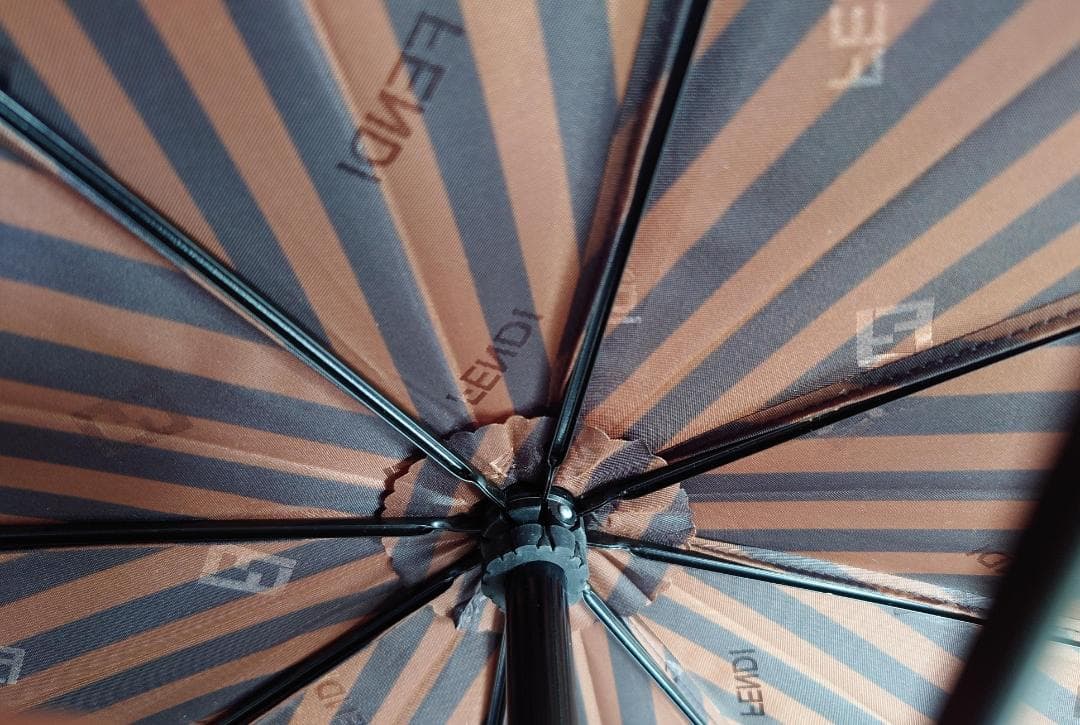 「FENDI フェンディ 」女性用 雨傘 極美品