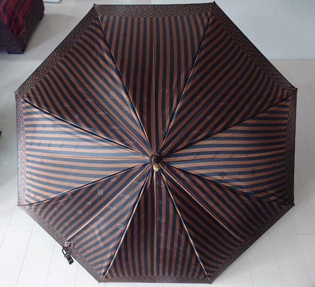 「FENDI フェンディ 」女性用 雨傘 極美品