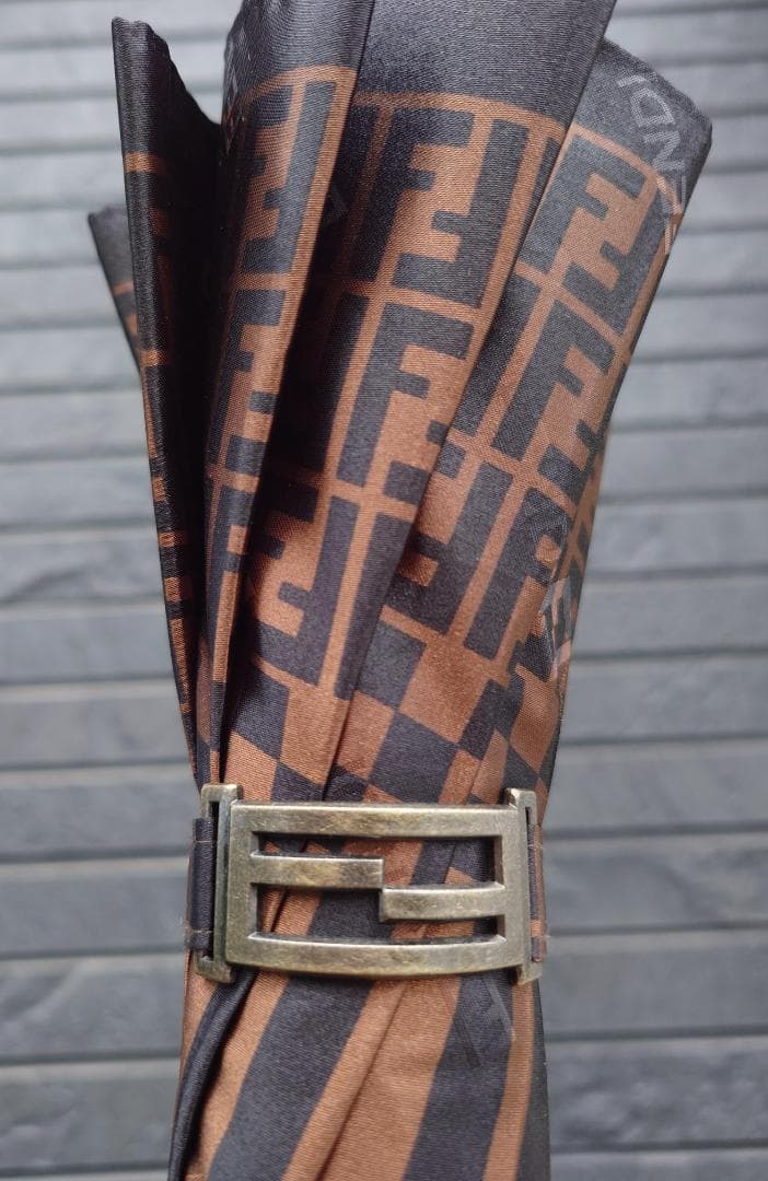 「FENDI フェンディ 」女性用 雨傘 極美品