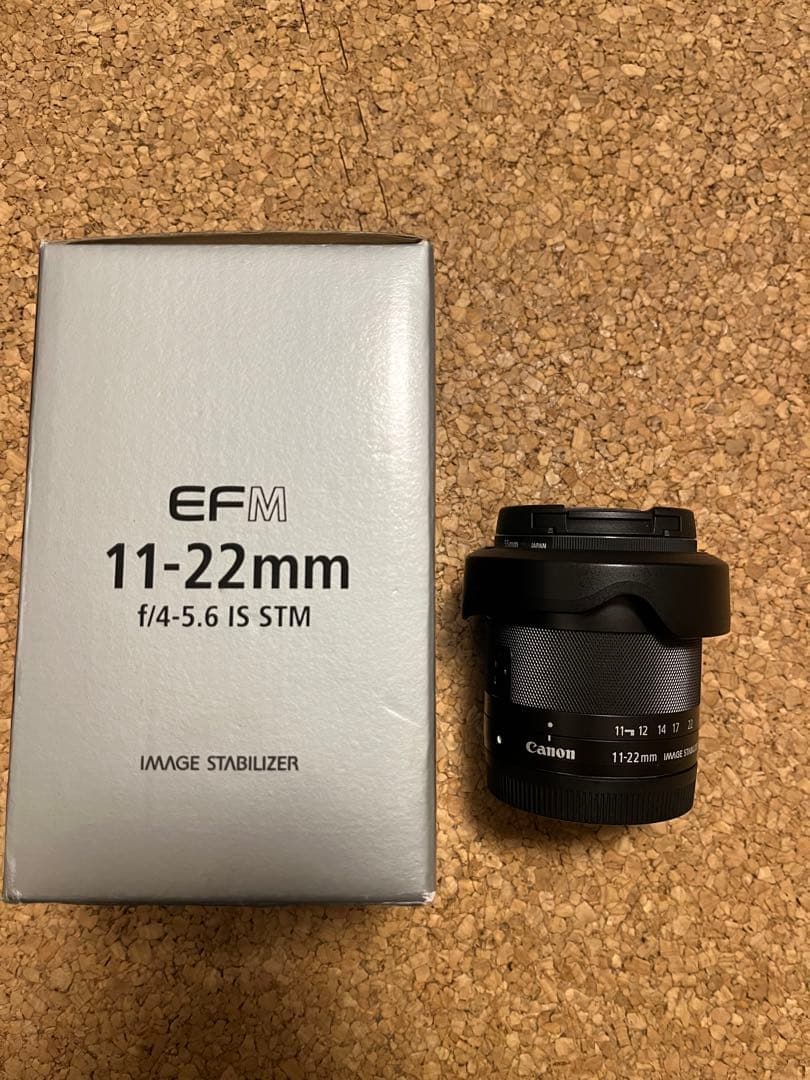 【美品・フード付き】 CANON レンズ　EFM 11-22mm EOS