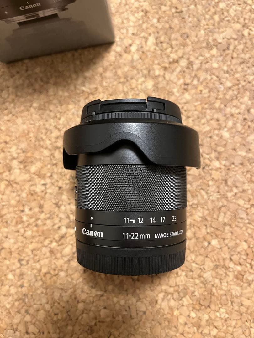 【美品・フード付き】 CANON レンズ　EFM 11-22mm EOS