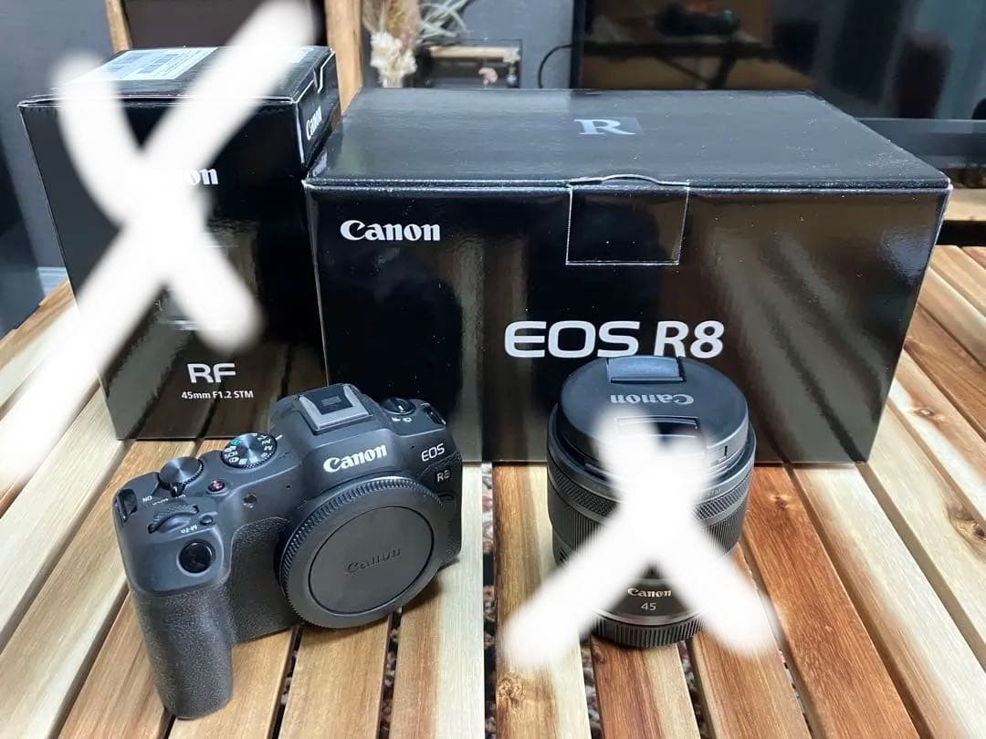 デジタルカメラ Canon EOS R8 + RF 45mm f/1.2 STM