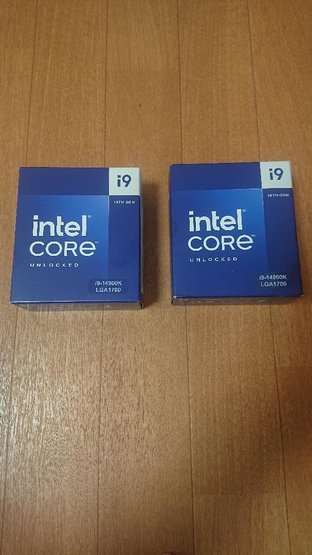 【新品・未開封】Intel Core i9-14900K【2個セット】