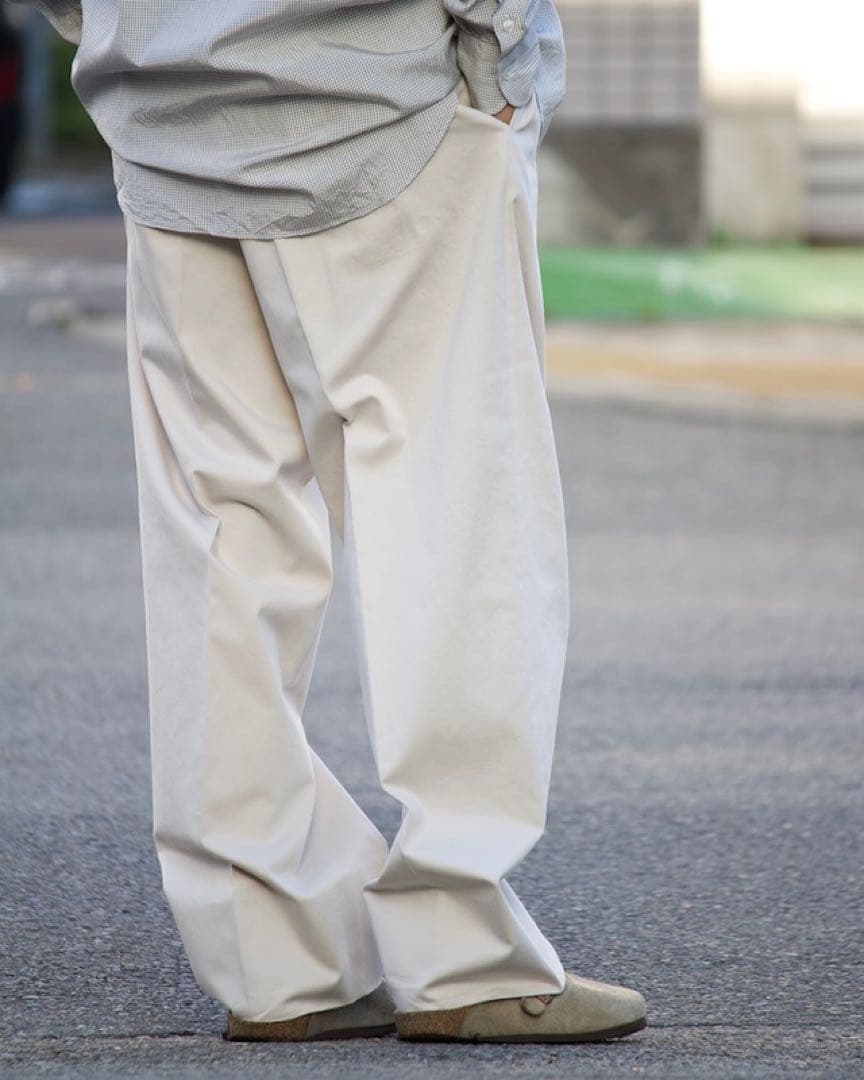 MAATEE&SONS AMERICAN TROUSER - ださGRAY