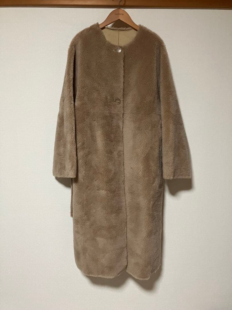 ADAM ET ROPÉ FEMME レディフェイクボアコート