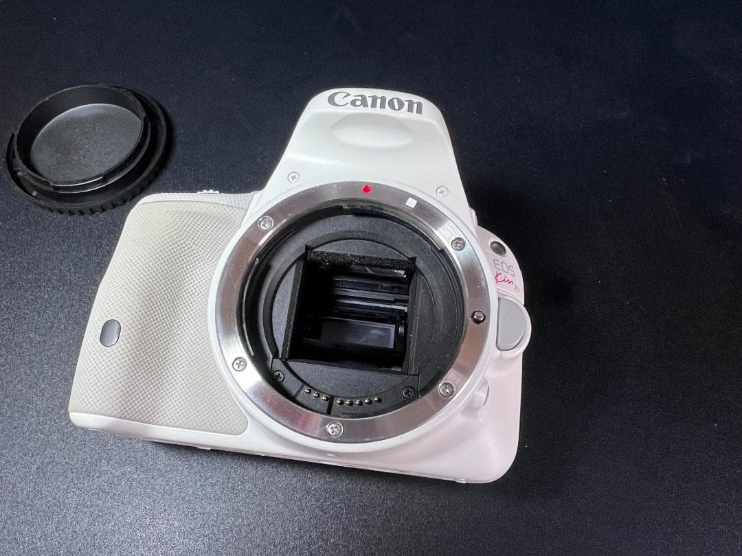 【美品】Canon EOS Kiss X7 ホワイト（レンズ2個、外箱など）