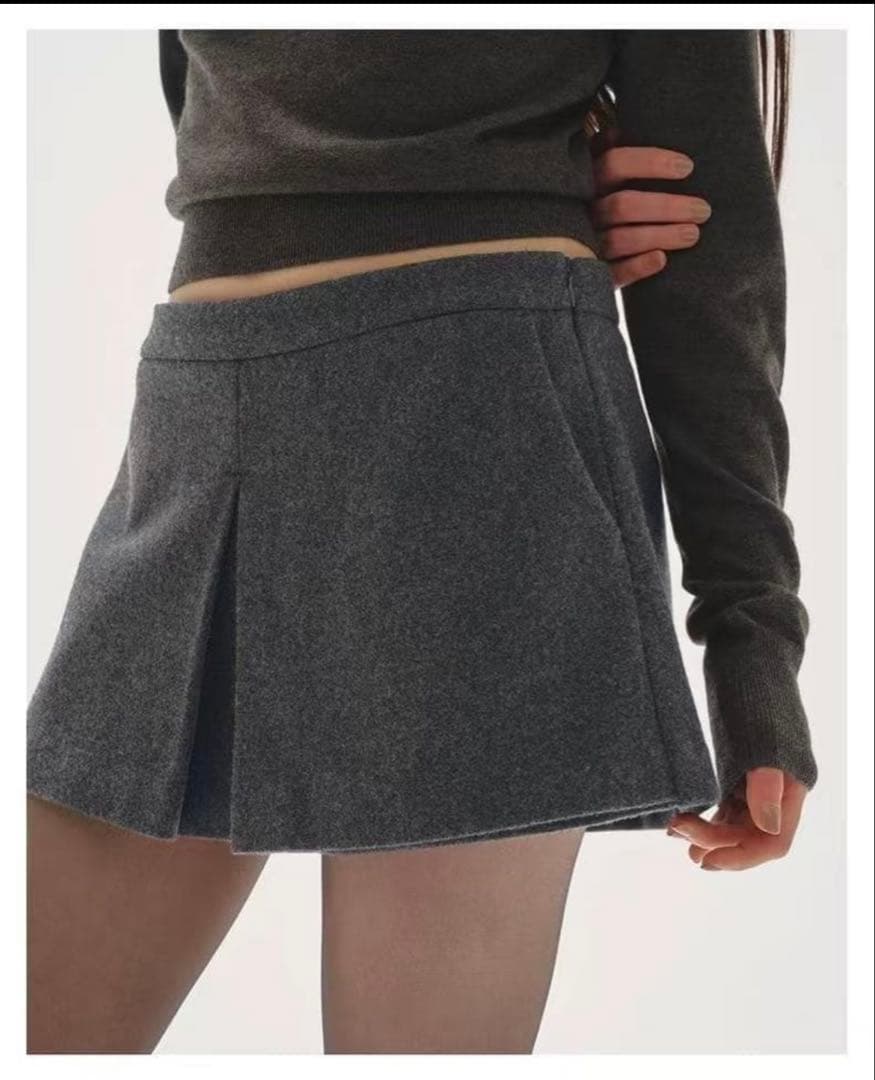 ゆん　TODAYFUL Box Wool Shortpants