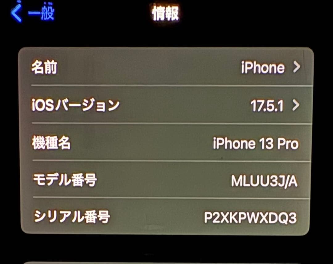 iPhone 13pro / 256GB /シエラブルー