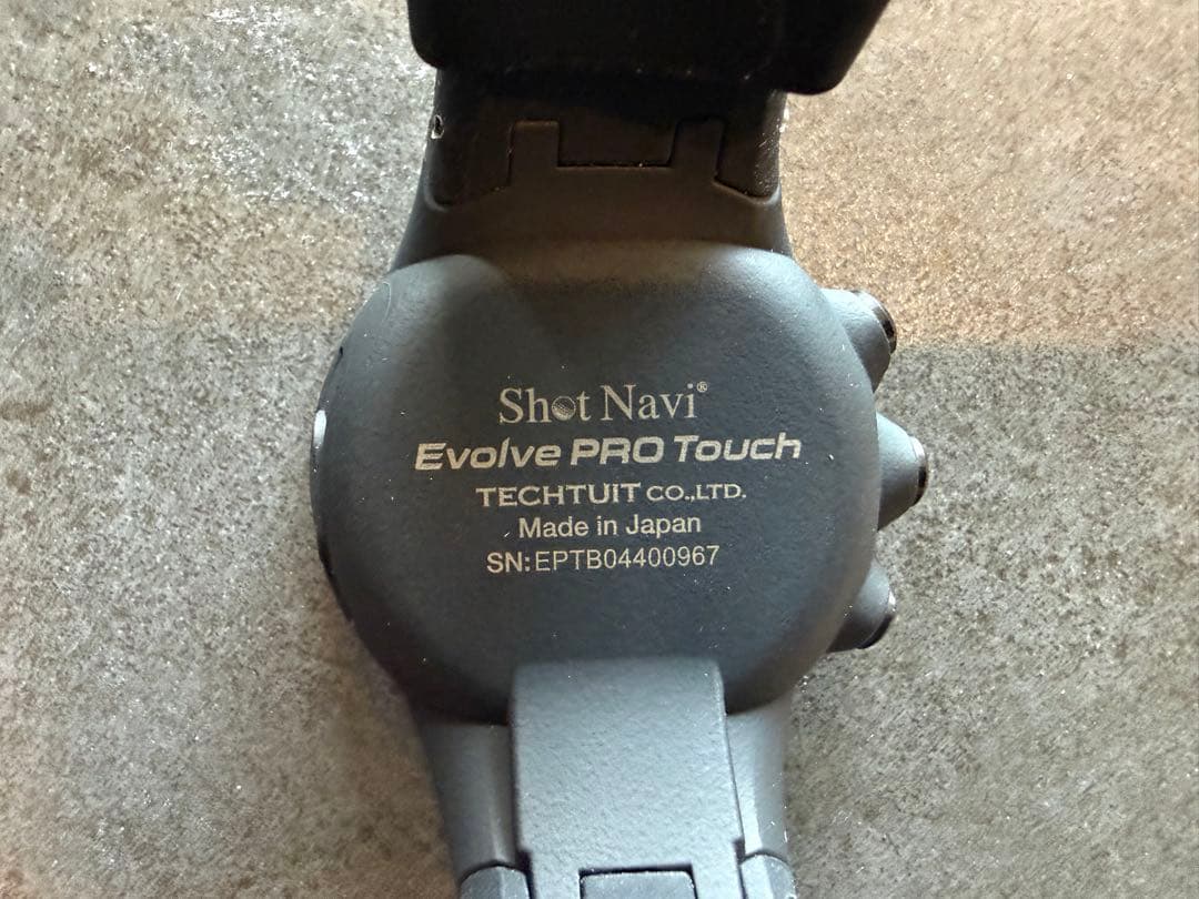 【美品】ShotNavi Evolve PRO Touch GPSウォッチ