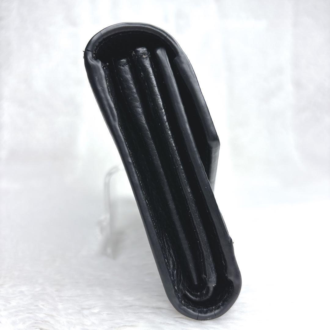 Vivienne Westwood オーブ金具 エンボスレザー 三つ折り財布