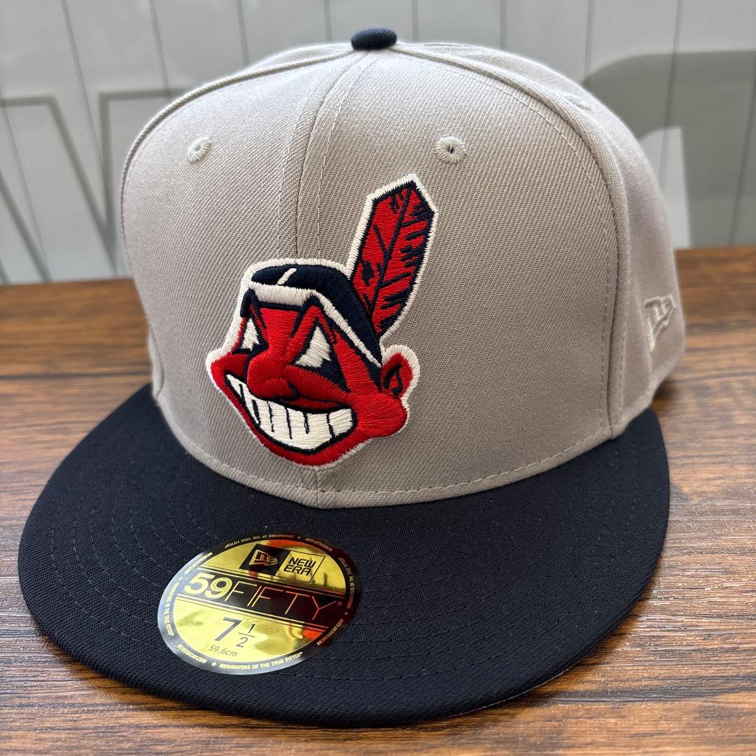 ユ*ン様 【12月SALE】MLB インディアンズ 希少キャップ　ニューエラ