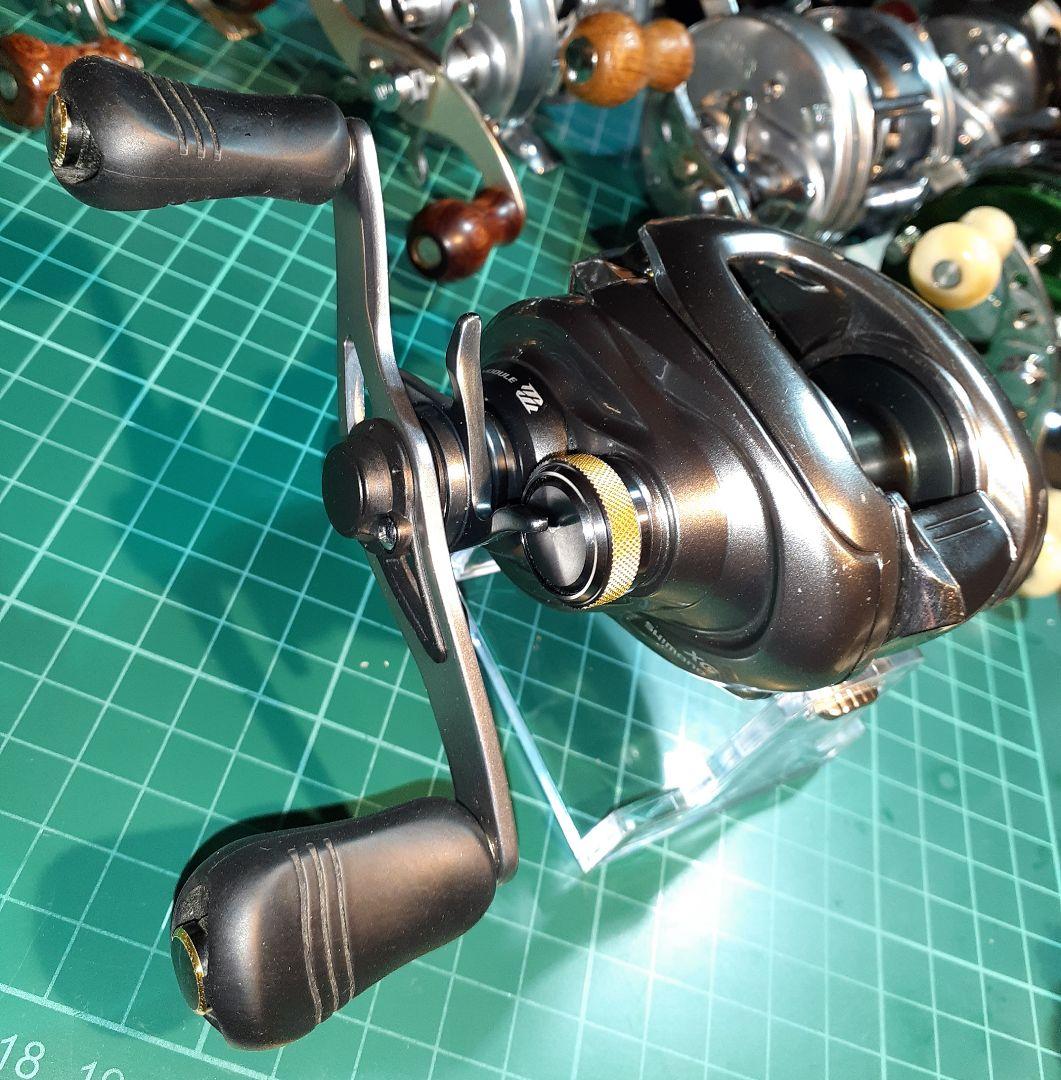 と*も様 【ジャンク】シマノ 15メタニウムDC XG レフトハンドル