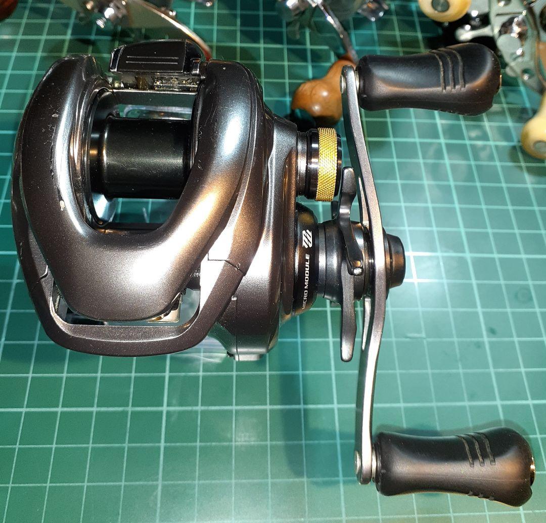 と*も様 【ジャンク】シマノ 15メタニウムDC XG レフトハンドル