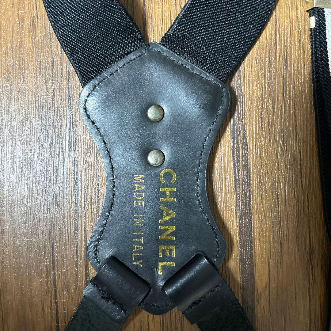 TAKUYA∞着用風　CHANELサスペンダー