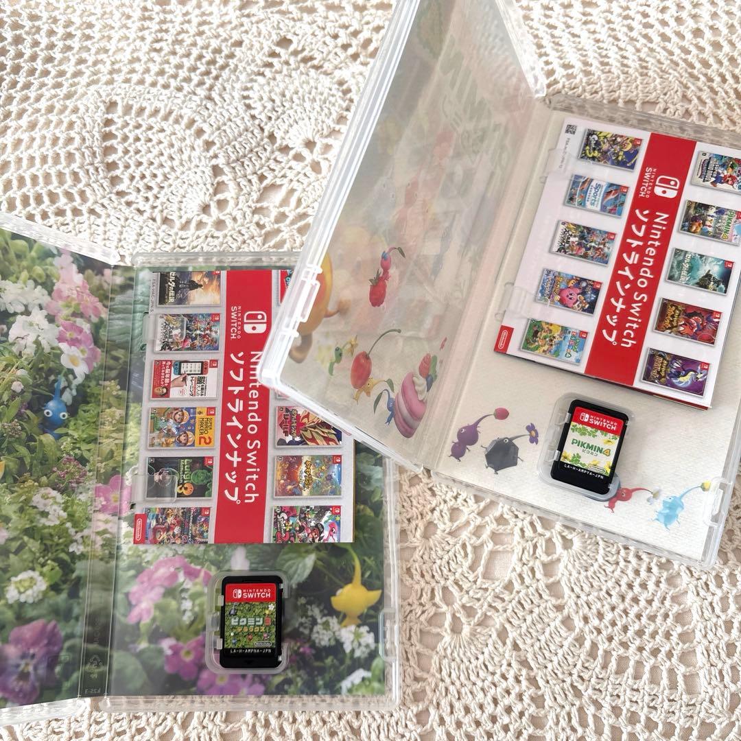 ◇年明けSALE◇Switch＊ピクミン３デラックス&ピクミン４セット
