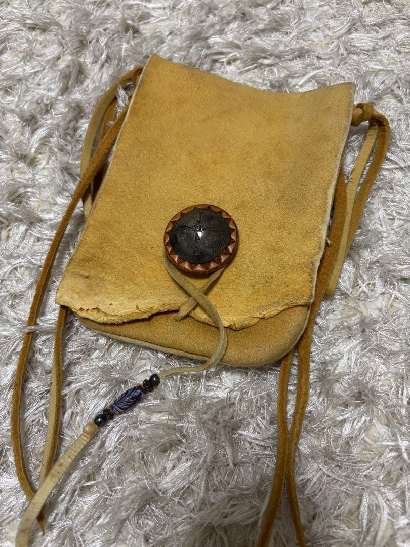 メディスンバッグ コンチョ ベルトポーチ 本革 ハンドメイド 日本製