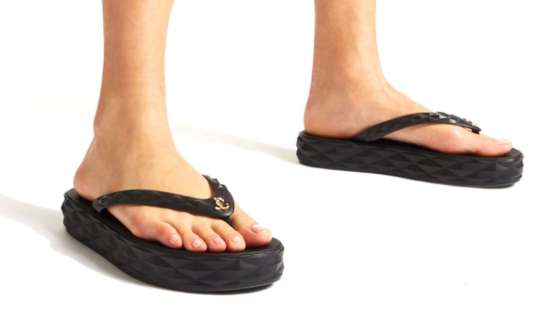 新品　ジミーチュウ　Jimmy Choo ラバーサンダル　サイズ38 25cm