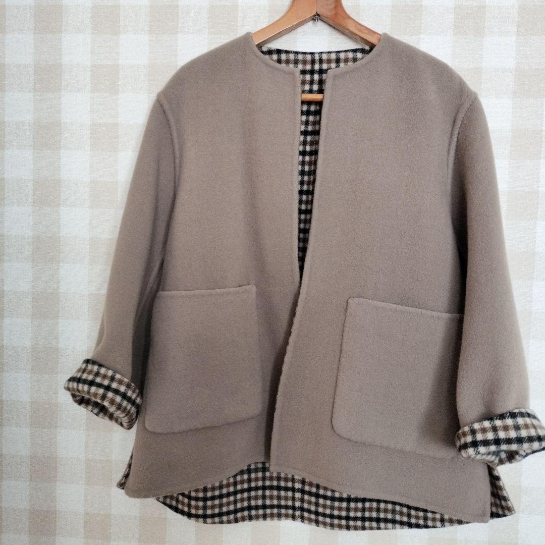 新品　LE GLAZIK　リバーシブルコート