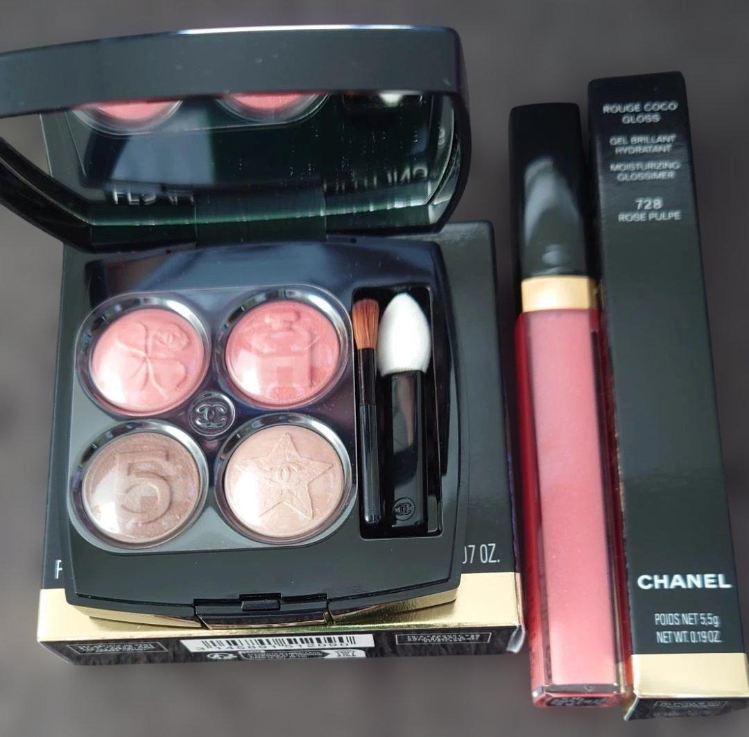 CHANEL アイシャドウパレット209 リップグロス728　セット