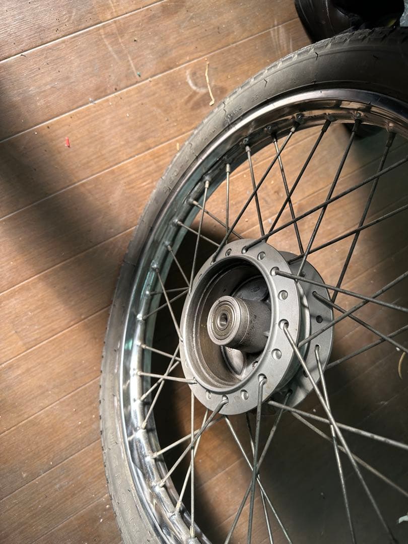 カブ　スーパーカブ　カブプロ　17インチホイール　ハブドラム　スポークホイール