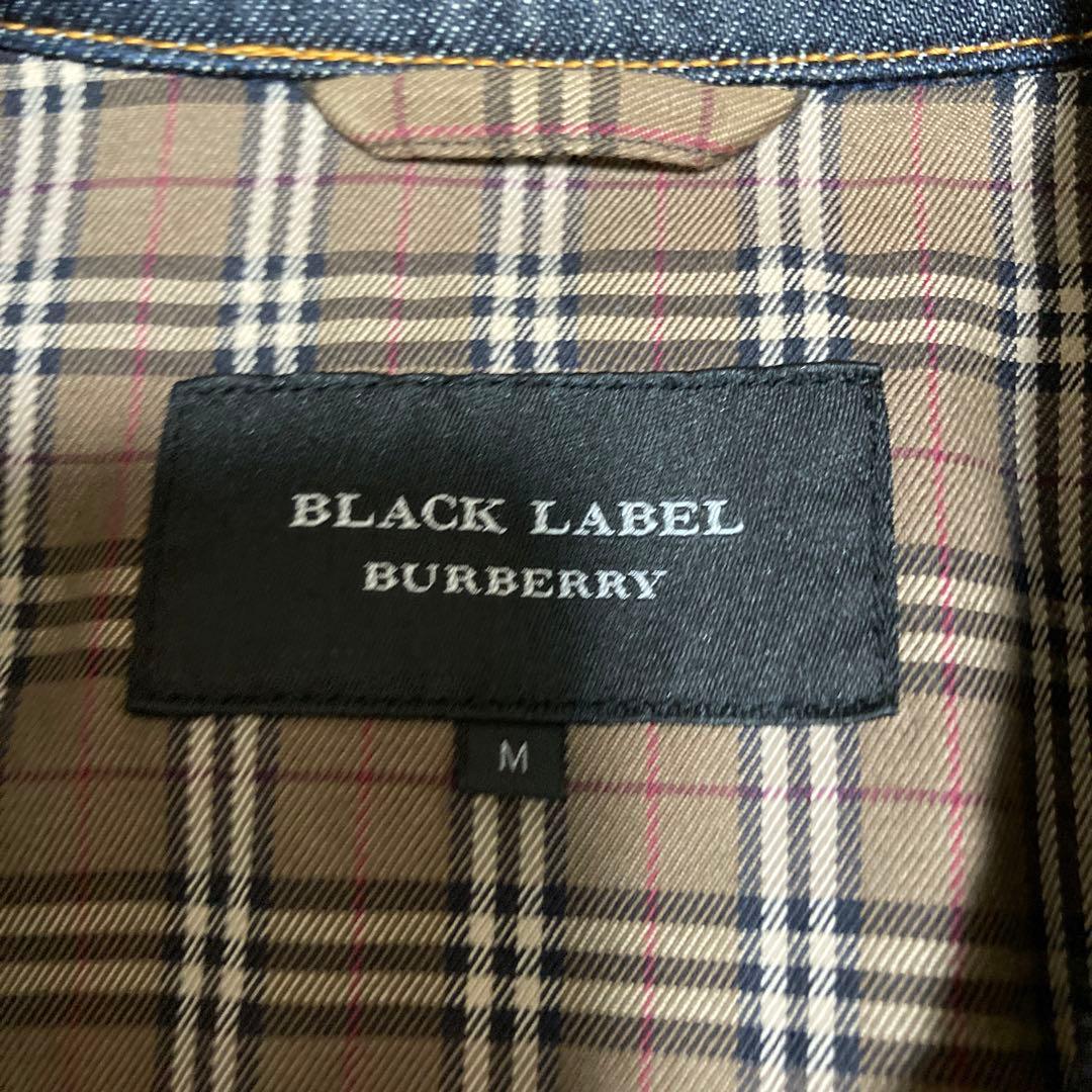 【美品】BURBERRY BLACK LABEL デニム　ジャケット