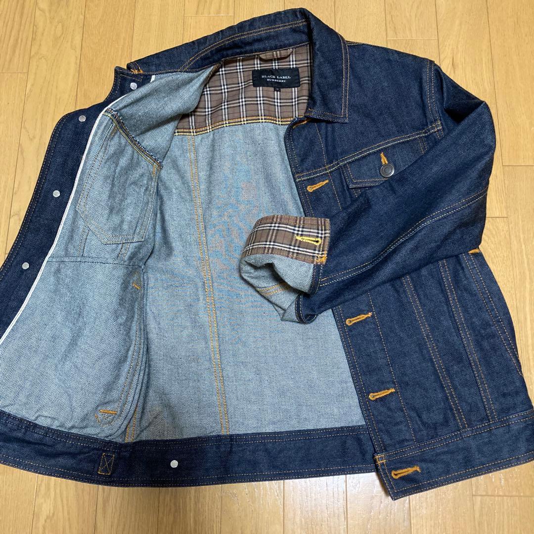 【美品】BURBERRY BLACK LABEL デニム　ジャケット