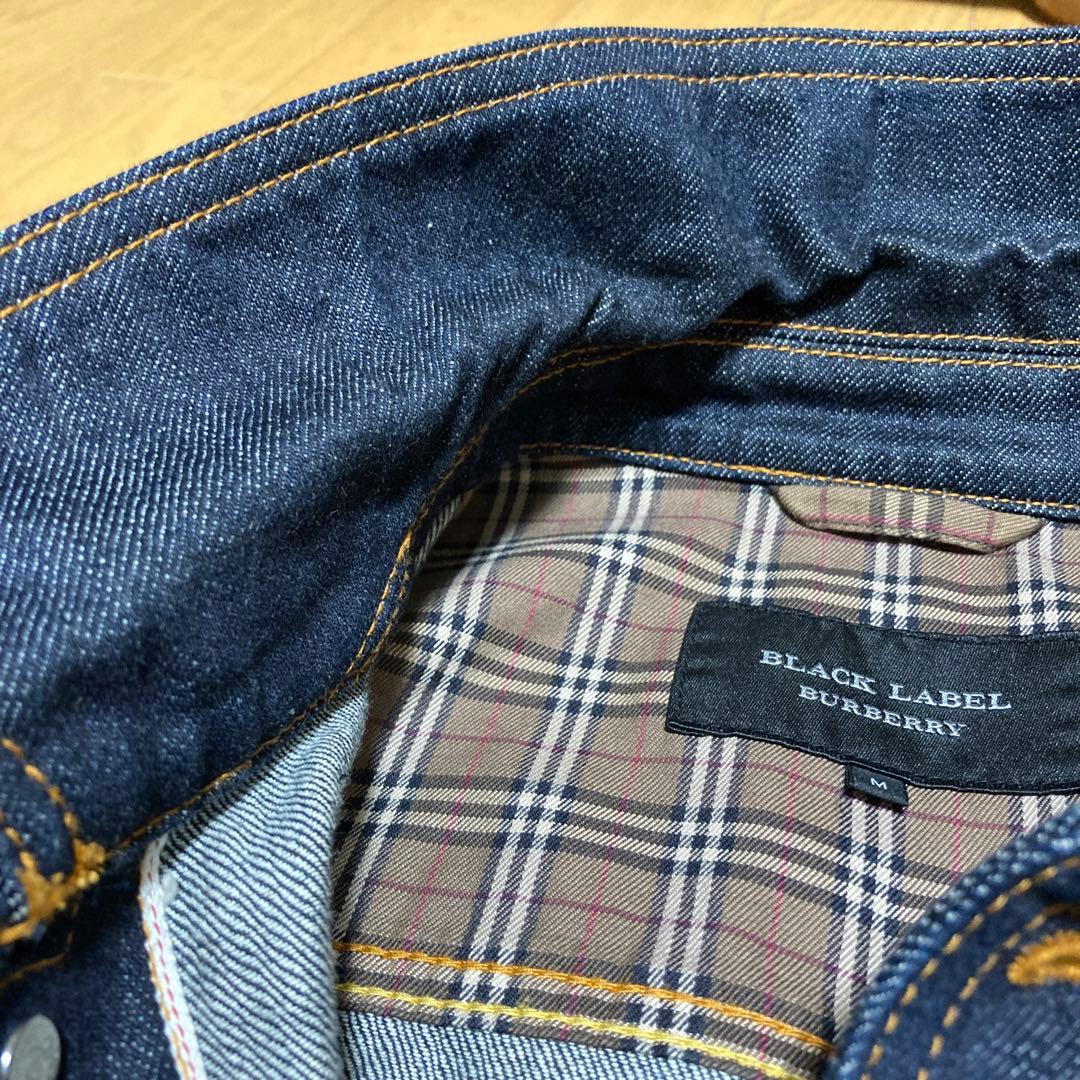 【美品】BURBERRY BLACK LABEL デニム　ジャケット