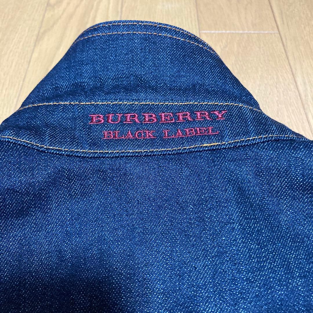 【美品】BURBERRY BLACK LABEL デニム　ジャケット