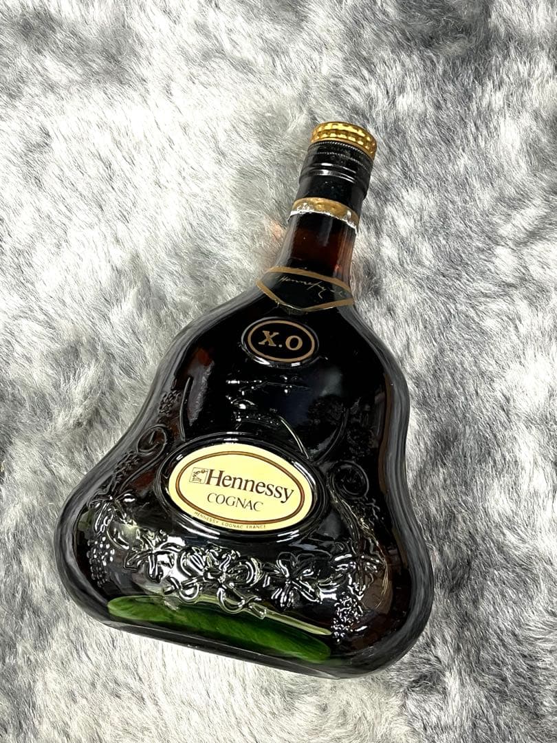 ヘネシー Hennessy XO 金キャップ グリーンボトル ブランデー　古酒