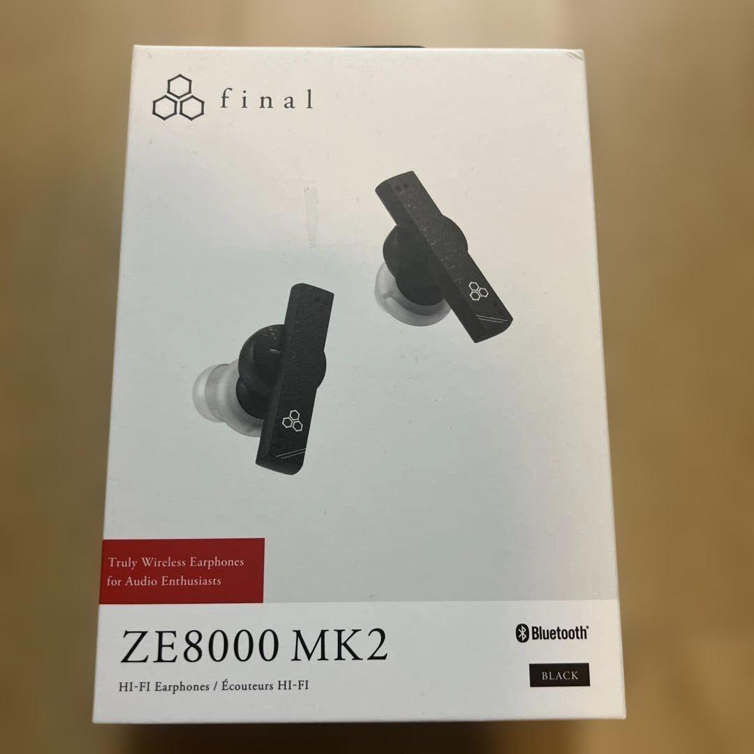 final ZE8000 MK2 ブラック 完全ワイヤレスイヤフォン