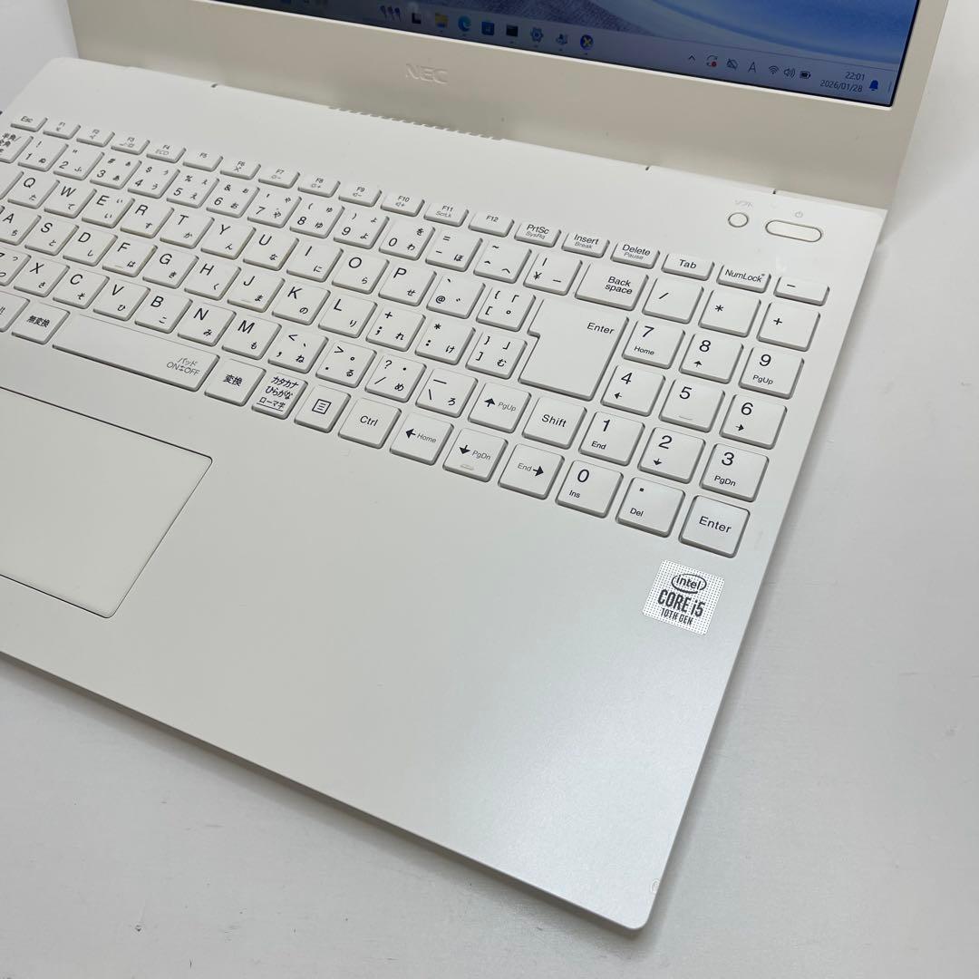 Windowsノート本体 #918 NEC LAVIE N1555/A i5-10210U SSD512