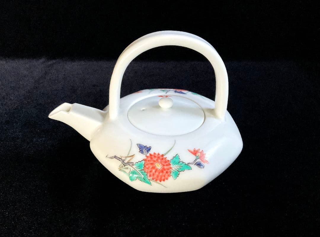 【未使用】十三代 酒井田柿右衛門　酒器セット　銚子　お猪口