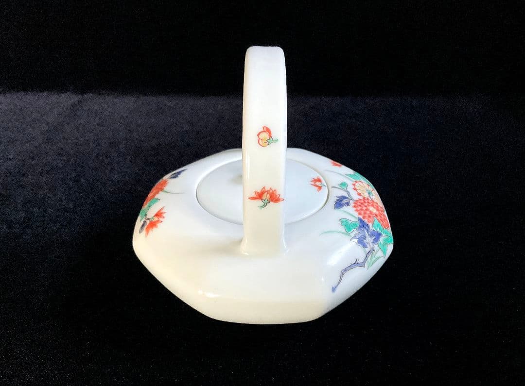 【未使用】十三代 酒井田柿右衛門　酒器セット　銚子　お猪口