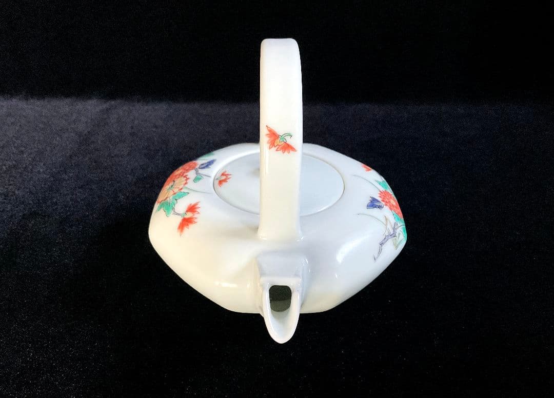 【未使用】十三代 酒井田柿右衛門　酒器セット　銚子　お猪口