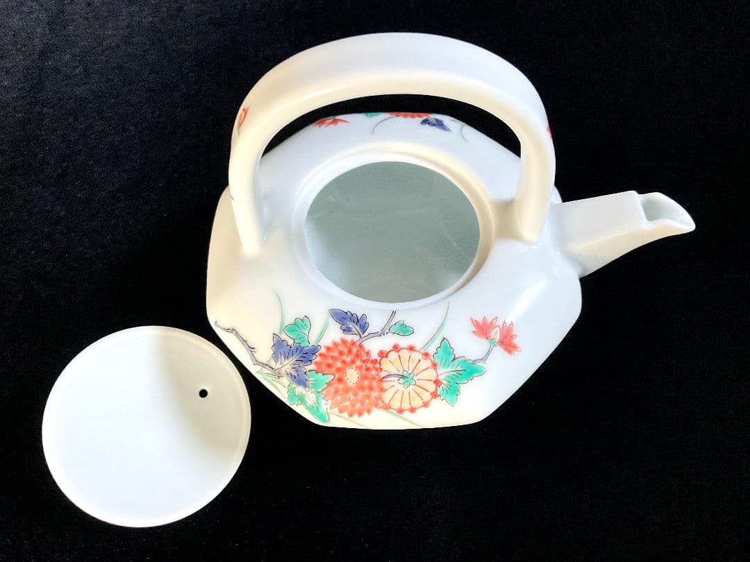 【未使用】十三代 酒井田柿右衛門　酒器セット　銚子　お猪口